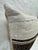 Turkish Hemp Pillow Cushion Natural Cream Black Brown Pillow Cushion Cover 16" x 24" For Sale - Image 4 of 4