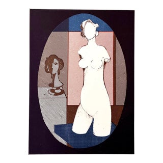 1979 Andre Minaux Original Lithograph Sculptures For Sale