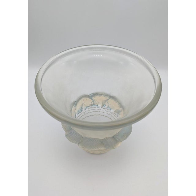 1930s Vintage Art Deco Vase by René Lalique, France, 1930 For Sale - Image 5 of 9