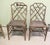 Brown Vintage Chinese Chippendale Angraves Bamboo Plantation Chairs, 1930, Set of 10 For Sale - Image 8 of 9