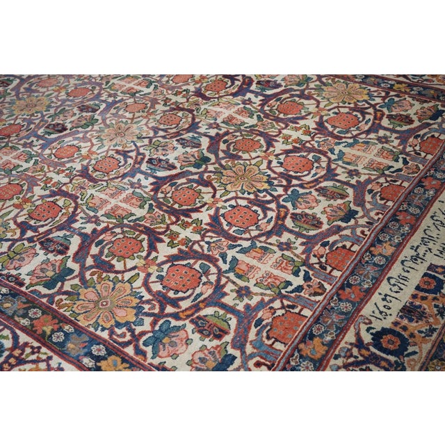 Late 18th Century Antique Bidjar Rug 9'8'' x 14'6'' For Sale In New York - Image 6 of 10
