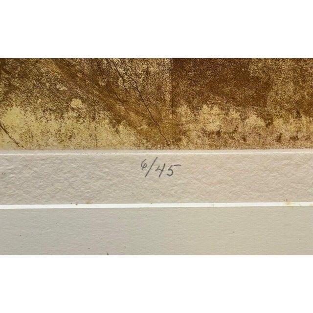 Green Janine Leroux-guillaume Abstract Engraving - Important Canada Woman Printmaker For Sale - Image 8 of 12