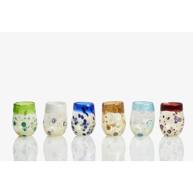 Glasses by Iskra for Ribes Studio, 2004, Set of 6 For Sale - Image 4 of 13