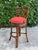 English Tommy Bahama Island Estate Faux Bamboo Swivel Barstools, Set of Four For Sale - Image 3 of 12