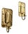 Mid-Century Swedish Brass Sconces by A. Eriksson Linberg, Set of 2 For Sale