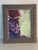 Abstract Original Abstract in Purple Painting by Elia in Silver Tone Frame For Sale - Image 3 of 5