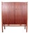 Swedish Napoli Highboard in Teak, Beech and Brass by David Rosén for Nordiska Kompaniet, 1960s For Sale