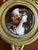 Late 19th Century Antique French Bronze Hand Mirror With Hand-Painted Portrait Miniature, Circa 1880–1900 For Sale - Image 5 of 7