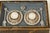 Glass 19th C. Italian Grand Tour Intaglio Plaster Medallion & Gilt Marbled Leather Box For Sale - Image 7 of 13