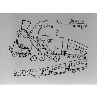 Pablo Picasso, Victor Hugo et le voyage, Lithograph For Sale