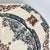 Tan Late 19th Century Square Diane Plate in Polychrome Earthenware from Longchamp For Sale - Image 8 of 9