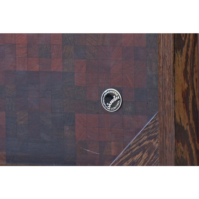 Wenge Side Table from Tranekær, Denmark, 1970s For Sale - Image 3 of 18