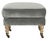Contemporary Greta Ottoman, Seal Velvet For Sale - Image 3 of 8