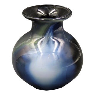 Mouth Blown Vase by Jindra Beránek, 1970s For Sale