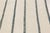 Modern Modern Handwoven Indian Dhurrie Runner in Ivory with Indigo by Doris Leslie Blau For Sale - Image 3 of 5