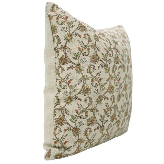 Enhance your home with the timeless elegance of this handmade block print cushion cover from Fabdivine. Made from thick...