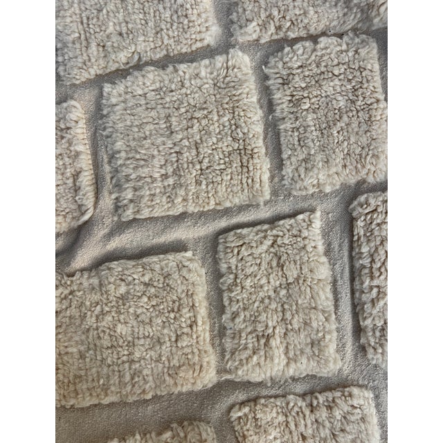 Moroccan Beni Ouarain Wool Rug, 1990 For Sale - Image 9 of 12