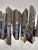 Silver Large Wall Lamp Sconce Metal Sculpture by Mario Torregiani, Italy, 1990s For Sale - Image 8 of 12