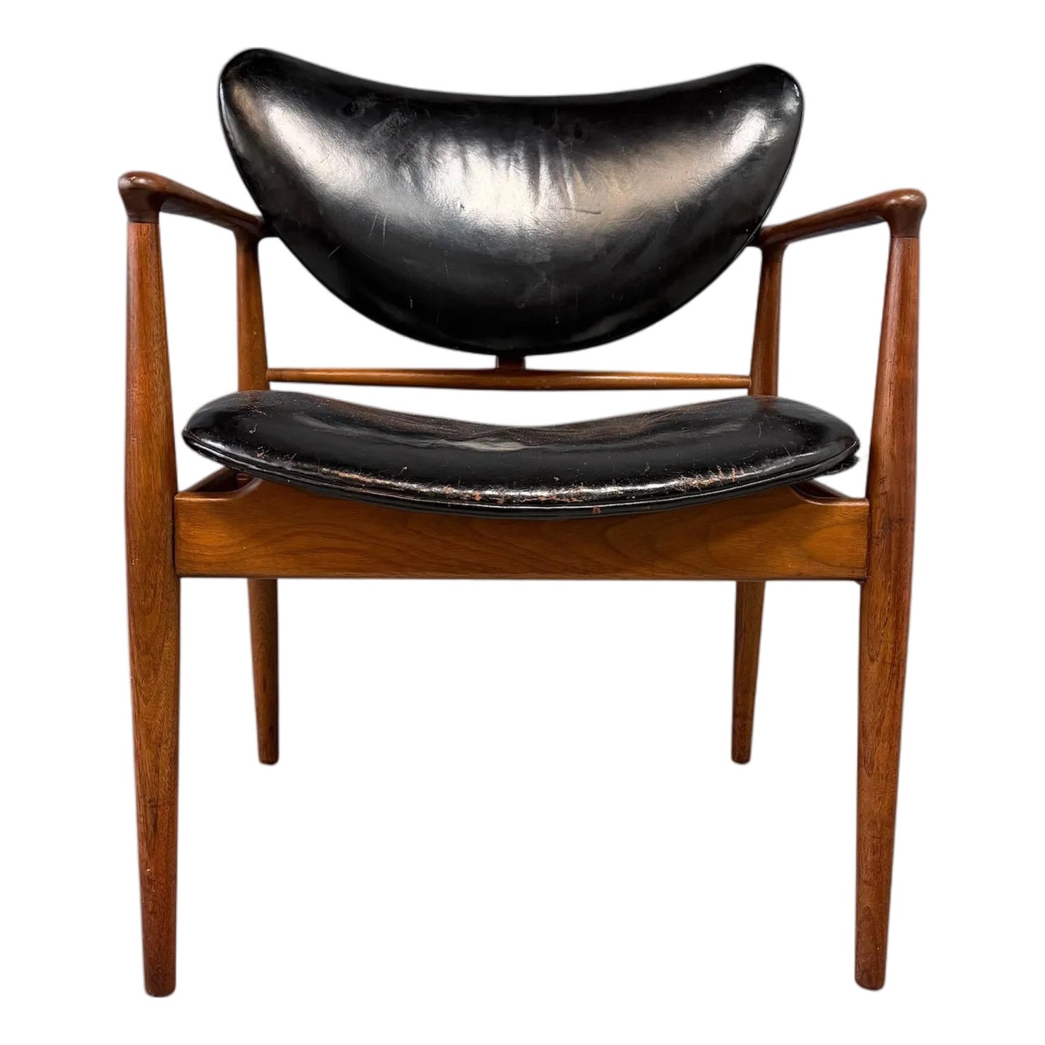 Mid 20th Century Nv 48 Chair Attributed to Finn Juhl for Niels Vodder ...