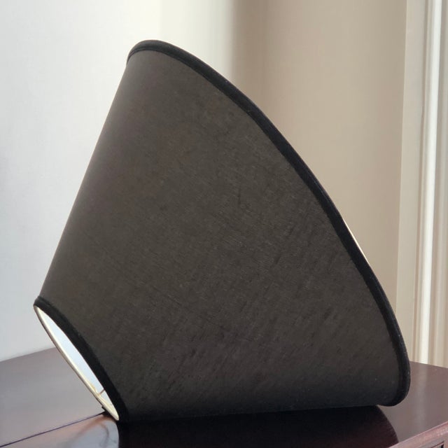 Vintage Empire Style Charcoal Lamp Shade For Sale - Image 11 of 12