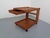 Large Rollable Teak Bar Cart, 1960s For Sale - Image 16 of 16