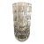 Vintage Modernist Crystal Vase For Sale