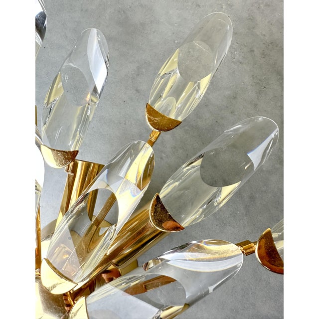 Gold Vintage Wall Light from Stilkronen, 1970s For Sale - Image 8 of 13