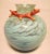 Jay Strongwater Oceana Grotto Coral Shell Glass Vase For Sale - Image 4 of 6