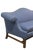 Late 20th Century Late 20th Century Ethan Allen Chippendale Style Cameback Sofa W Stretcher Base and Rolled Arms For Sale - Image 5 of 9