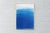 Blue Mountains is a handmade cyanotype monotype that presents a quiet landscape of layered mountain forms in soft shades...