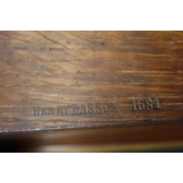 Wood Antique Vitrine by Henry Dasson, 1881 For Sale - Image 7 of 9