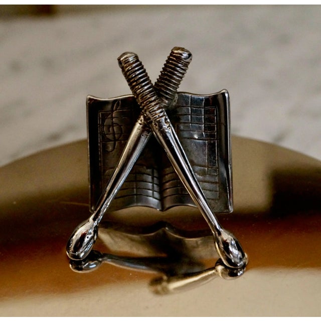 Oak Silver Plate Bon Bon Drum from John Grinsell & Sons For Sale - Image 9 of 13