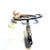 1990s 1990s Pair of Mikimoto Estate Akoya Pearl Mens Cufflinks Sterling Silver 6.7 mm For Sale - Image 5 of 6