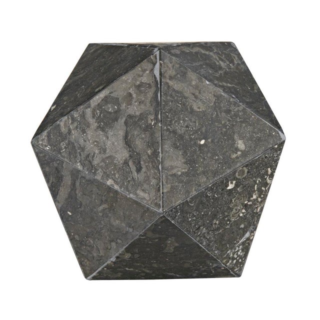 Mid-Century Modern NOIR Polyhedron Object For Sale - Image 3 of 7