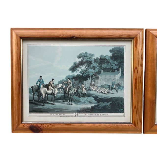 Hand-colored, aquatint engravings from Orme's Collection of British Field Sports, based on original drawings by artist...
