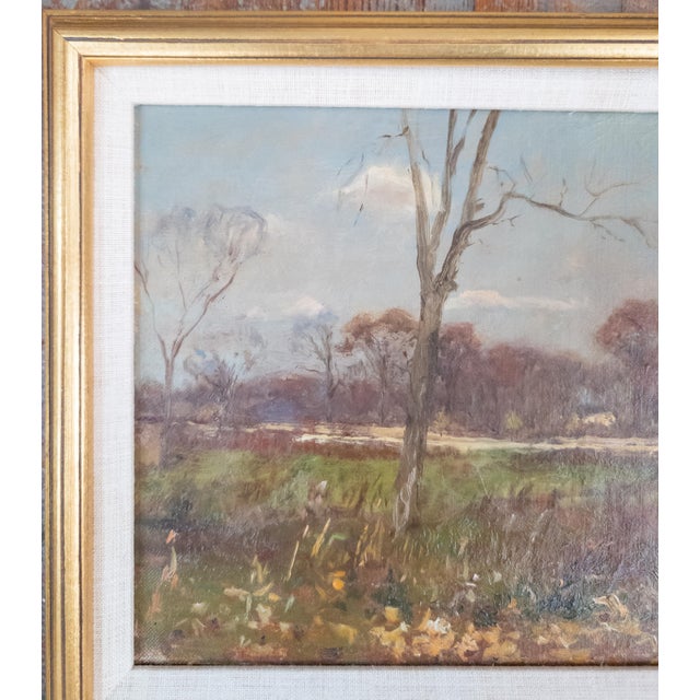 Early 20th Century Early 20th Century Impressionist New England Landscape Painting by Charles Appel For Sale - Image 5 of 10