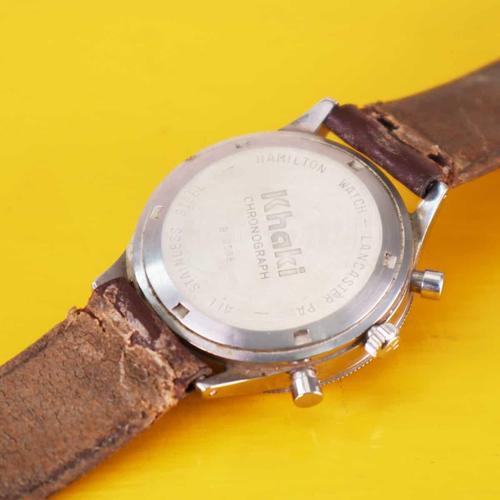 1970s Mens Automatic Mechanical Chronograph Watch from Hamilton, 1970s For Sale - Image 5 of 7