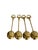 Metal Vintage Set of 12 Gucci Gold-Plated Coffee or Demitasse /Coffee Spoons Horsebit Style Handles, For Sale - Image 7 of 10
