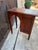 1940s Vintage Child Size Writing Desk 2 Drawer Wood Vanity Table 1940s For Sale - Image 5 of 12