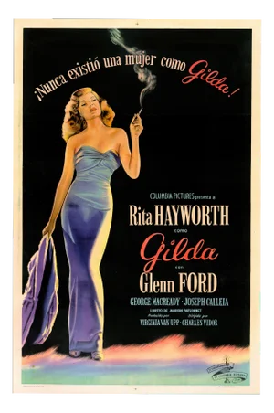 "Gilda" Original Vintage Argentinian One Sheet Movie Poster, 1946