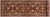 Ziegler 1990's Dark Red/Blue Wool Runner Rug- 3'1'' X 11'10'' For Sale - Image 9 of 10