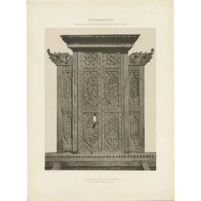 J. W. Teillers, Ethnographic Items of Batavia, 1910, Paper, Set of 12 For Sale - Image 3 of 14