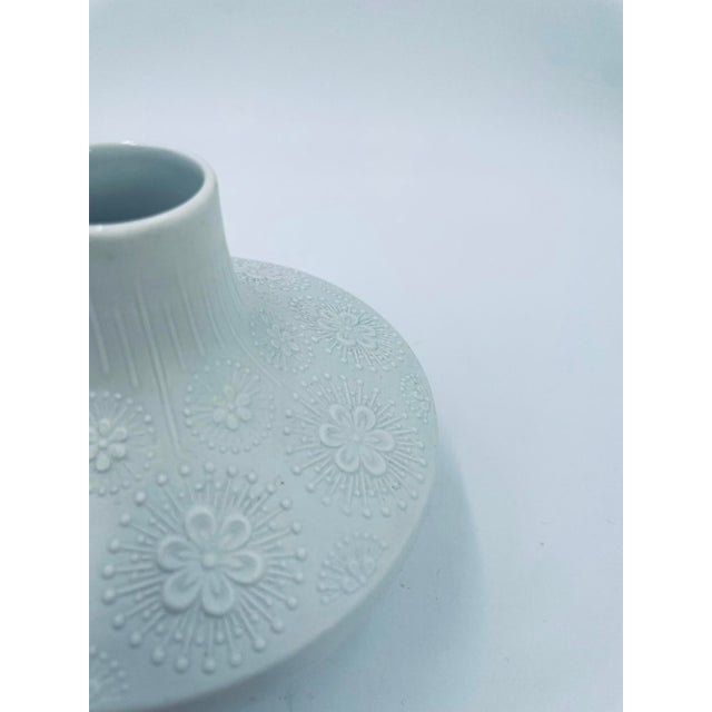 Edelstein Decorative Porcelain Vase from Edelstein Bavaria, 1965 For Sale - Image 4 of 9