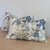 Gp & J Baker Birds & Iris Lumbar Pillows in Soft Teal For Sale - Image 4 of 6