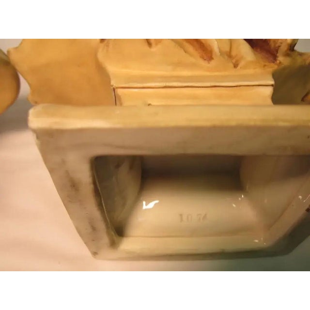 Late 19th Century Late 19th Century Porcelain Busts - A Pair For Sale - Image 5 of 6