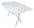 Authentic French Marble & Iron Base Bistro Table For Sale