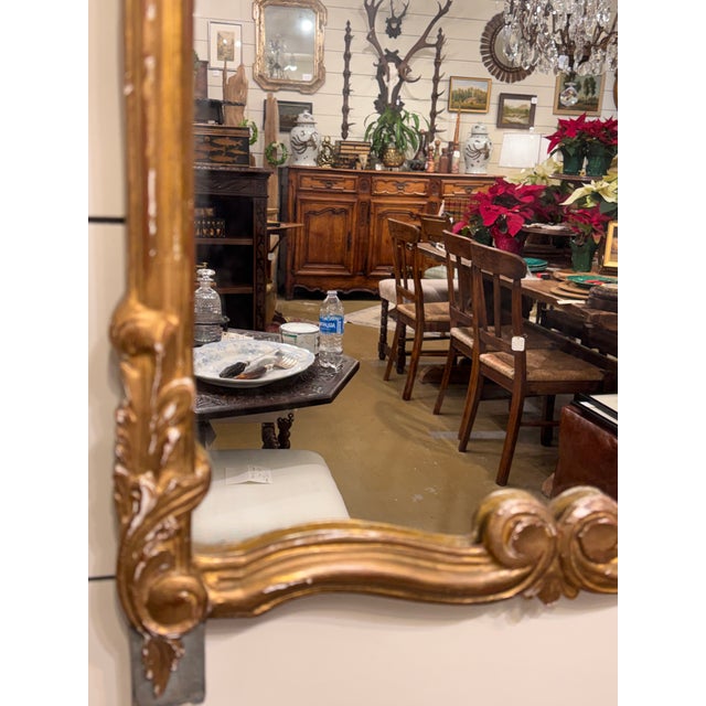 Gold Antique French Mirror For Sale - Image 8 of 8