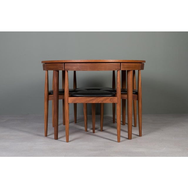 Dining Table & Roundette Chairs by Hans Olsen for Frem Røjle, Denmark, 1960s, Set of 5 For Sale - Image 14 of 18