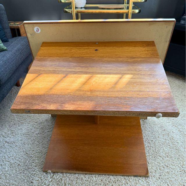 Late 1970s Danish, Gangsø Møbler, Teak Side Table - Made in Denmark For Sale - Image 9 of 18