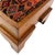Antique 1920s Handmade Oak Wood Spanish Colonial Revival Arts & Crafts Footstool W/ Hand-Knotted Rug Seat For Sale - Image 9 of 17